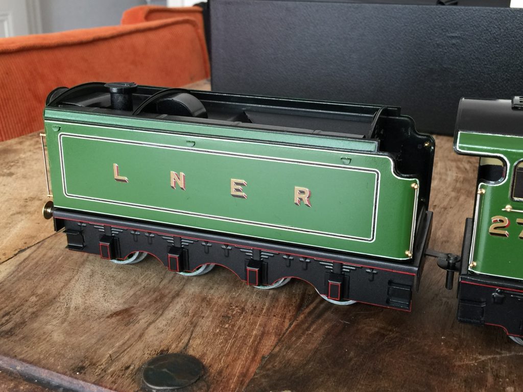 Fitzroy loco Works tinplate tender