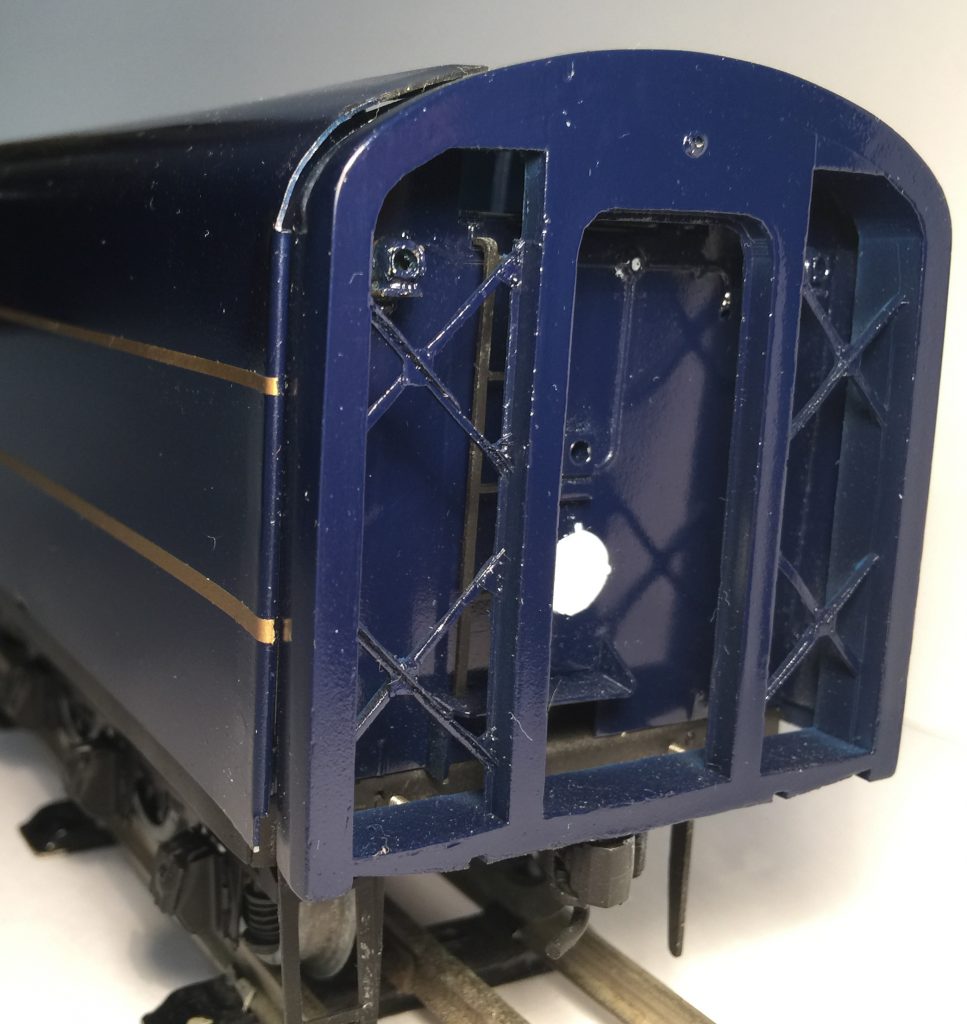 Tender Rear End, S Class Steam Engine, O Gauge Tinplate